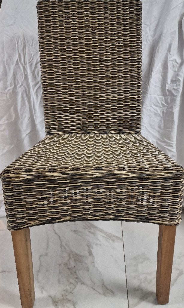 Set van 6 tuinstoelen met kussens – €20, Maison & Meubles, Chaises, Comme neuf, Cinq, Six Chaises ou plus, Enlèvement