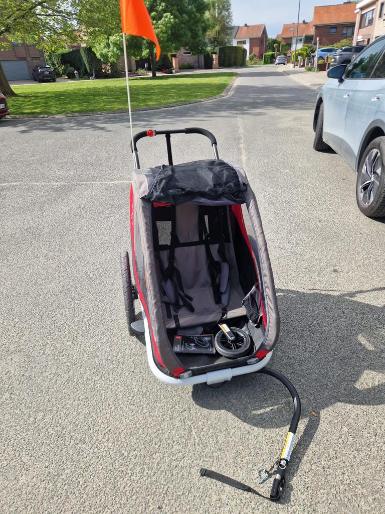 Remorque de velo Hamax 2 places, Vélos & Vélomoteurs, Accessoires vélo | Remorques, Enlèvement, Comme neuf