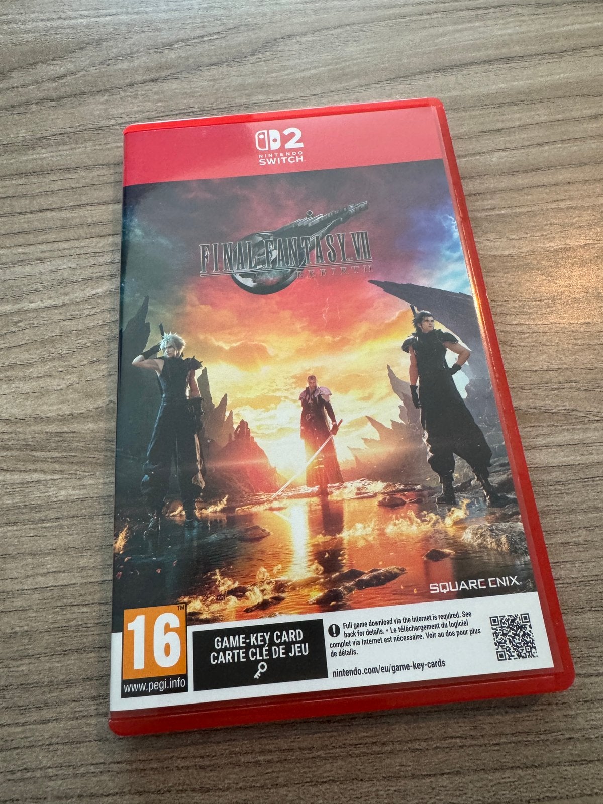 NIEUW: Final Fantasy VII Rebirth - Switch 2, Games en Spelcomputers, 1 speler, Ophalen, Nieuw, Role Playing Game (Rpg)