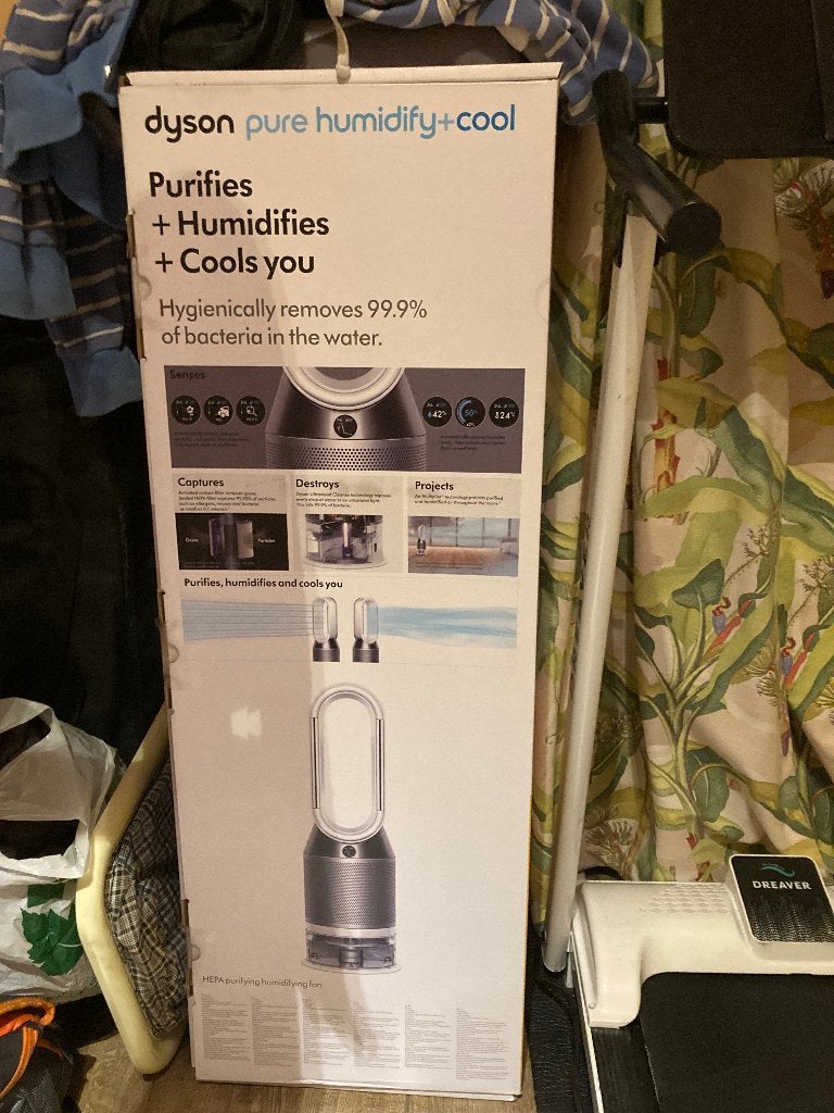Ventilator Dyson humidify + cool Ph01 nog niet gebruikt, Enlèvement, Neuf, Autre