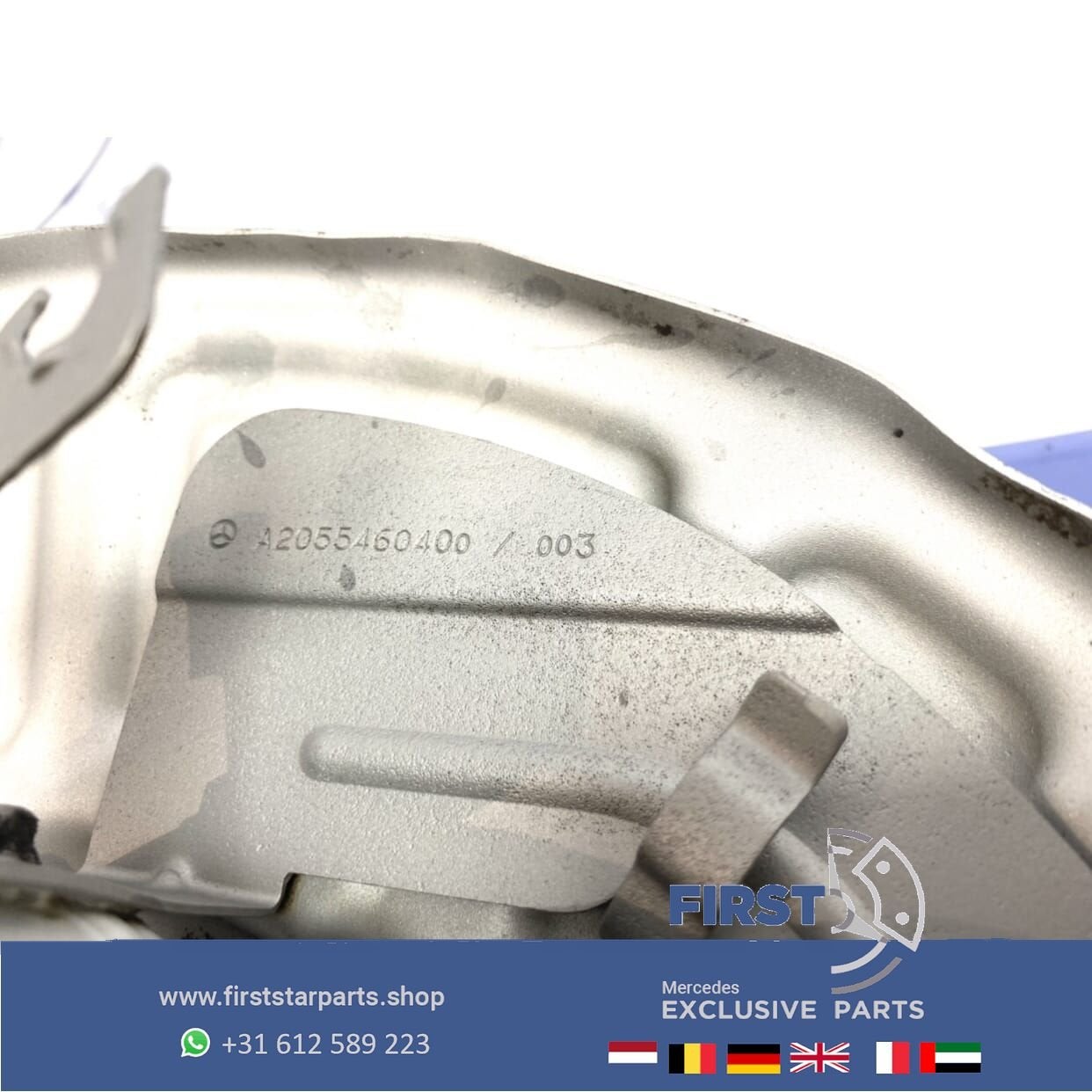 W205 C63s AMG FUSEE WIELLAGER LINKS ACHTER C KLASSE 63 2014-, Utilisé, -, -, Enlèvement ou Envoi