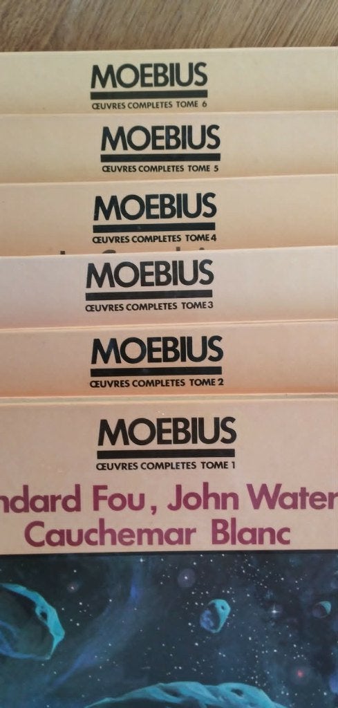Moebius - Oeuvres Complètes, Boeken, Complete serie of reeks, Moebius, Ophalen, Gelezen