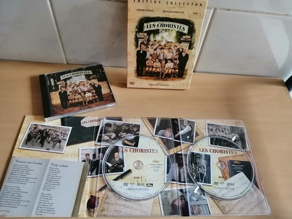 Coffret DVD Collector Les Choristes + CD bande originale, Cd's en Dvd's, Ophalen of Verzenden, Frans, Frans