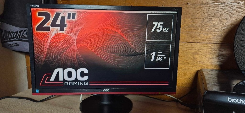 Écran gaming AOC G2460VQ6 24 pouces Full HD AMD FreeSync, Informatique & Logiciels, Moniteurs, Gaming, HD, DisplayPort, 1 à 2 ms