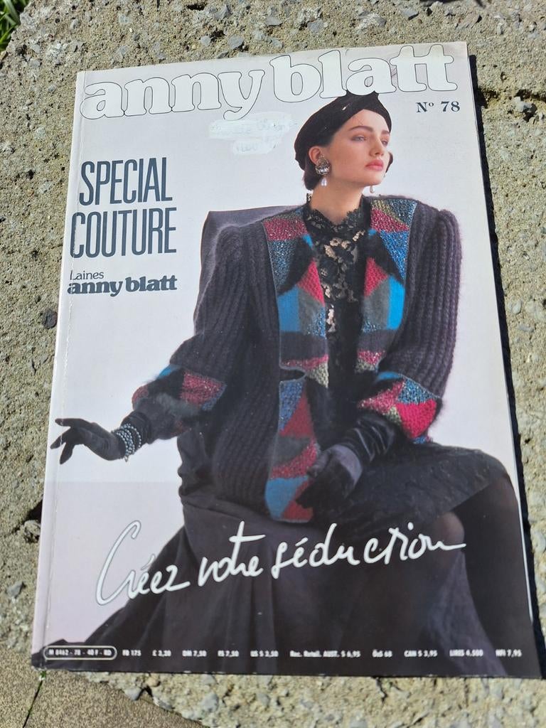 Breiboek van Anny Blatt. Speciaal couture, Hobby en Vrije tijd, Ophalen of Verzenden, Zo goed als nieuw, Breien of Haken