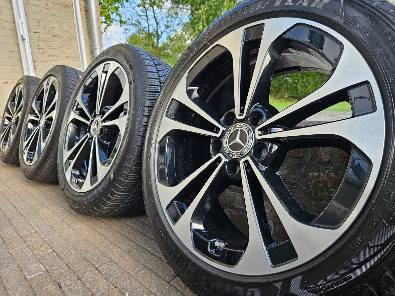 18" Mercedes Classe C W206 S206 kit hiver 7,7mm TOP, Autos : Pièces & Accessoires, Pneus et Jantes, Pneus hiver, Enlèvement ou Envoi
