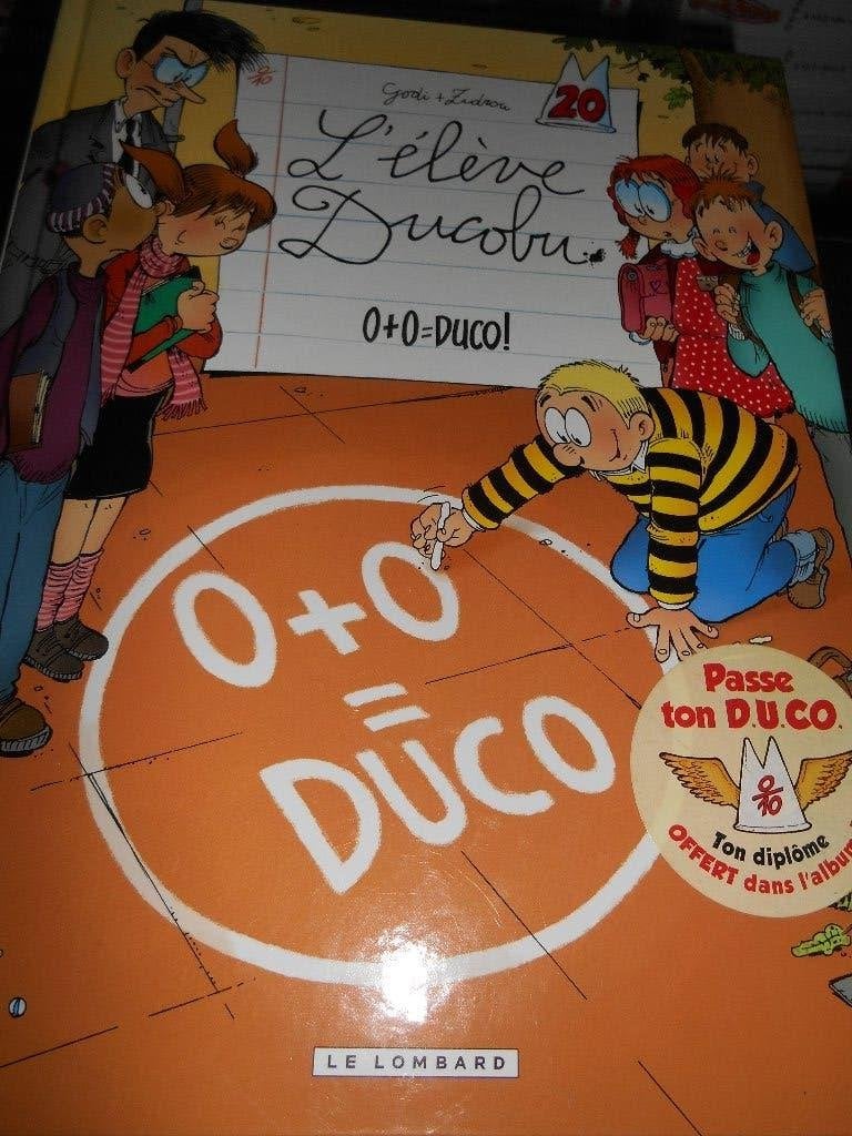Ducobu 20 eo, Livres, Enlèvement ou Envoi