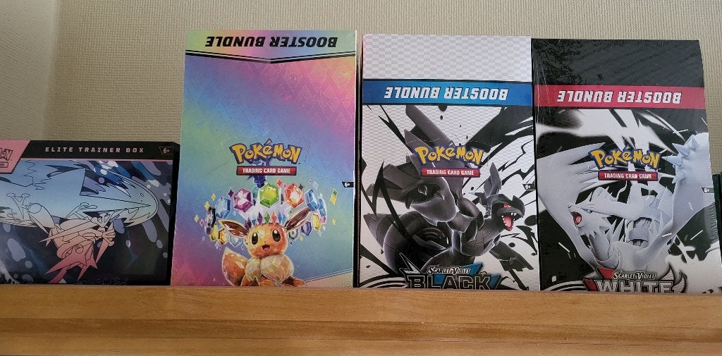 Pokémon te ruil, Ophalen, Nieuw, Boosterbox