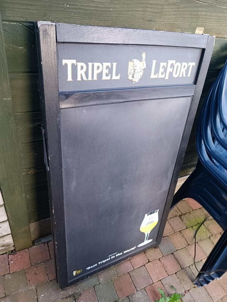 Reclame bord., Ophalen