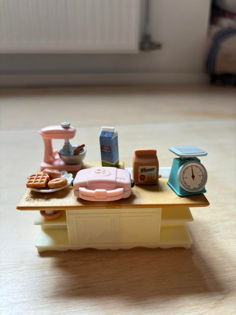 Sylvanian Family - keuken eiland, Enlèvement, Comme neuf