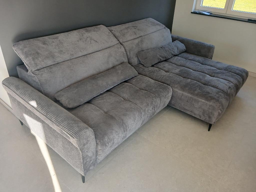 Elektrische lounge zetel, Ophalen, 250 tot 300 cm, Nieuw, Modern