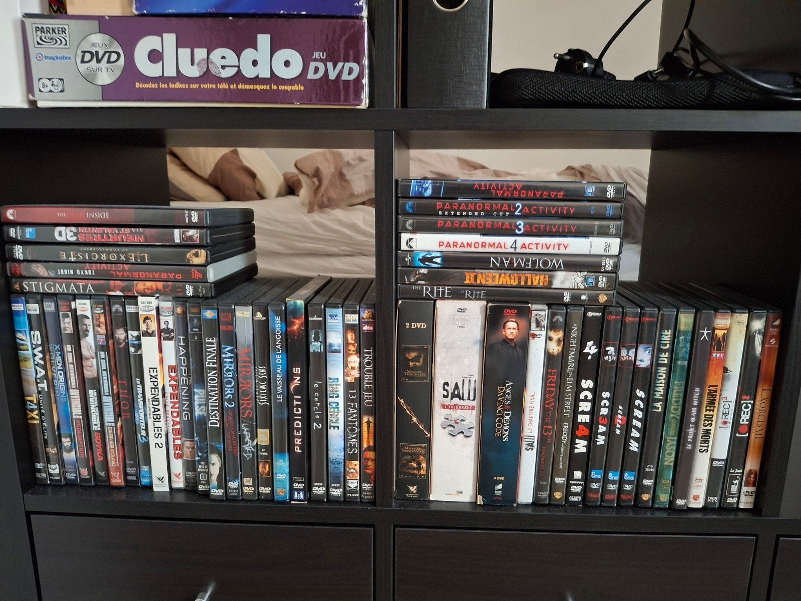 Lot de 60 DVD, CD & DVD, Enlèvement