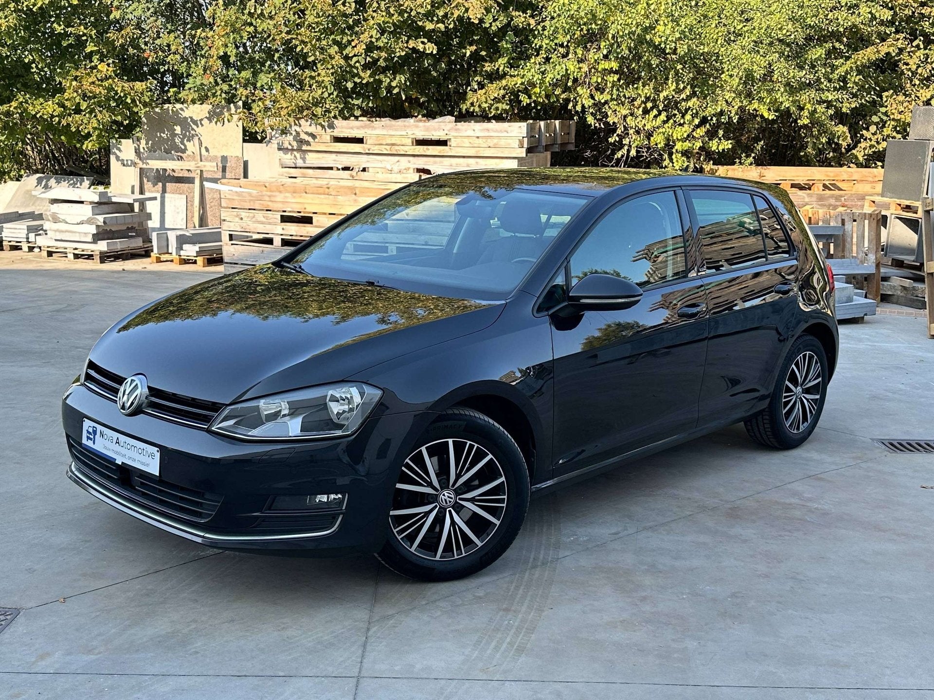 Vw Golf 1.4 TSI Allstar, DSG, navi, Full Option, Auto's, Automaat, Dealer onderhouden, Gebruikt, 4 cilinders