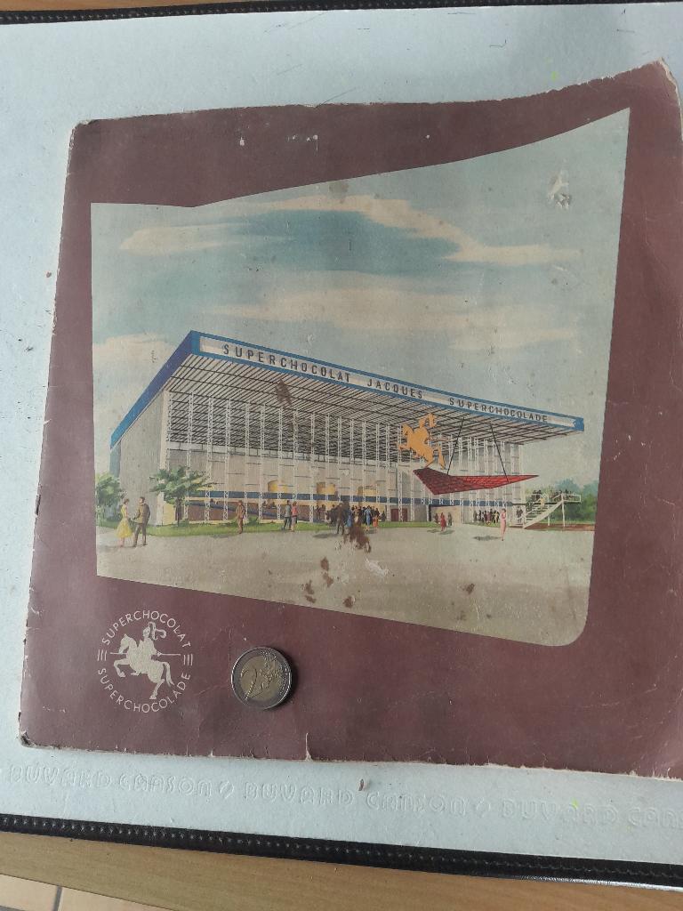 Album  série 2 Chocolat JACQUES 1958, Ophalen of Verzenden