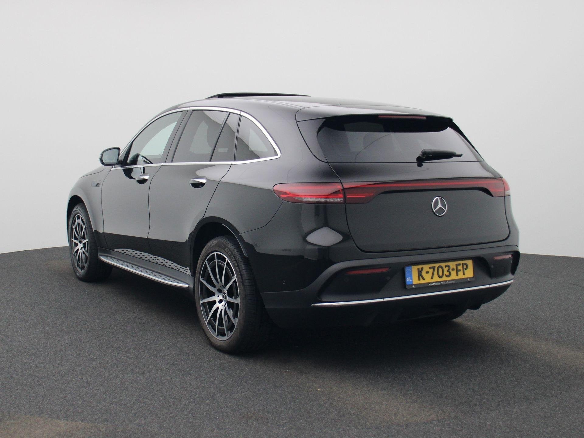 Mercedes-Benz EQC 400 4MATIC Business Solution AMG 80 kWh So, Auto's, Automaat, Zwart, 2395 kg, 80 kWh