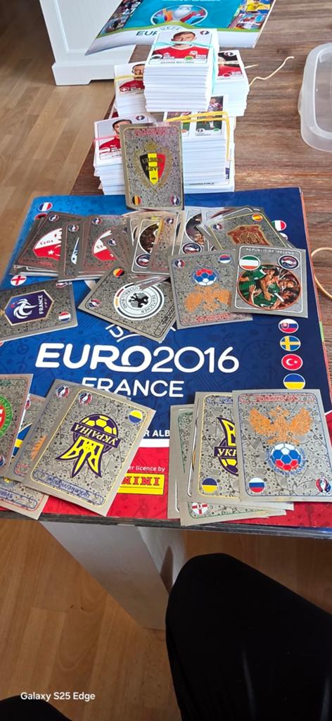 Panini euro 2016 ,euro2012, world cup 2014., Enlèvement