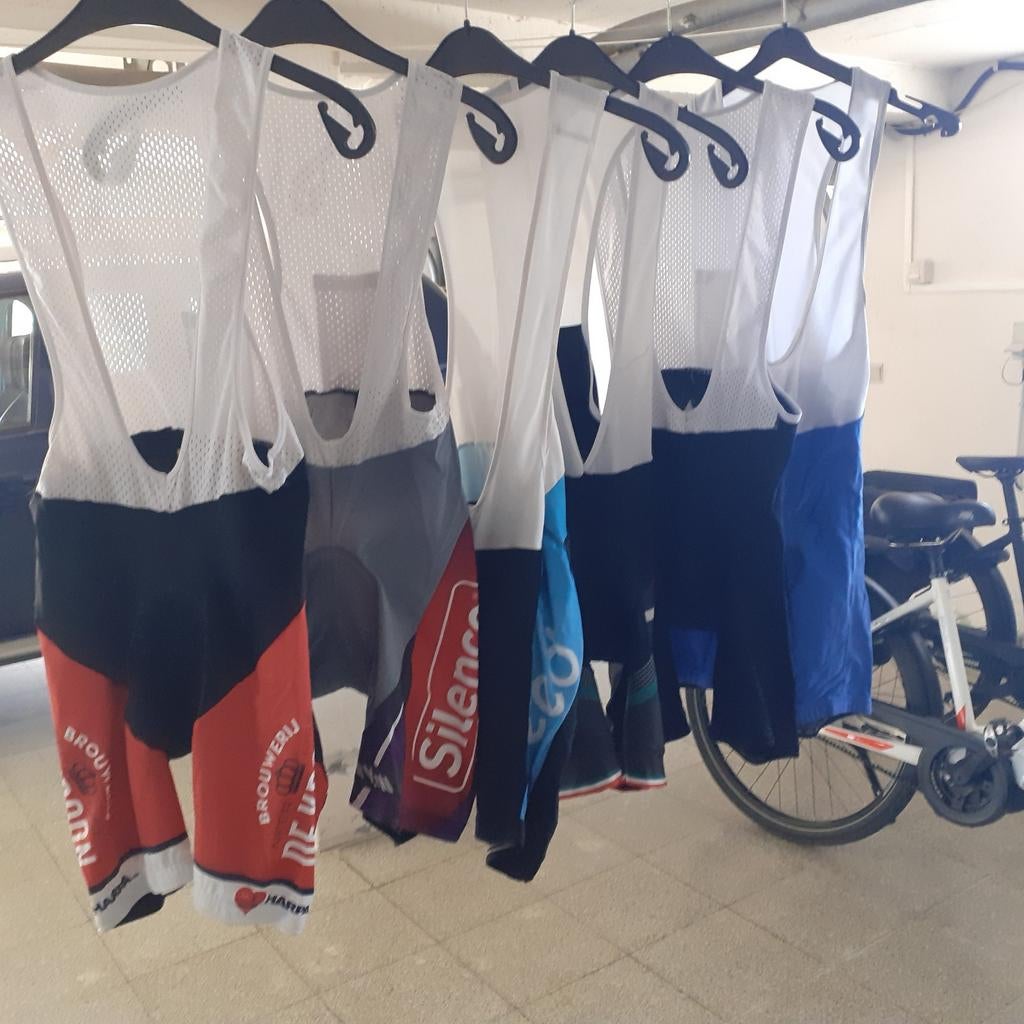 Fietskleding, Ophalen