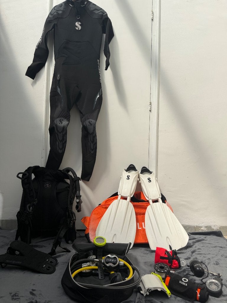 Complete duikuitrusting, Watersport en Boten, Ophalen, Zo goed als nieuw
