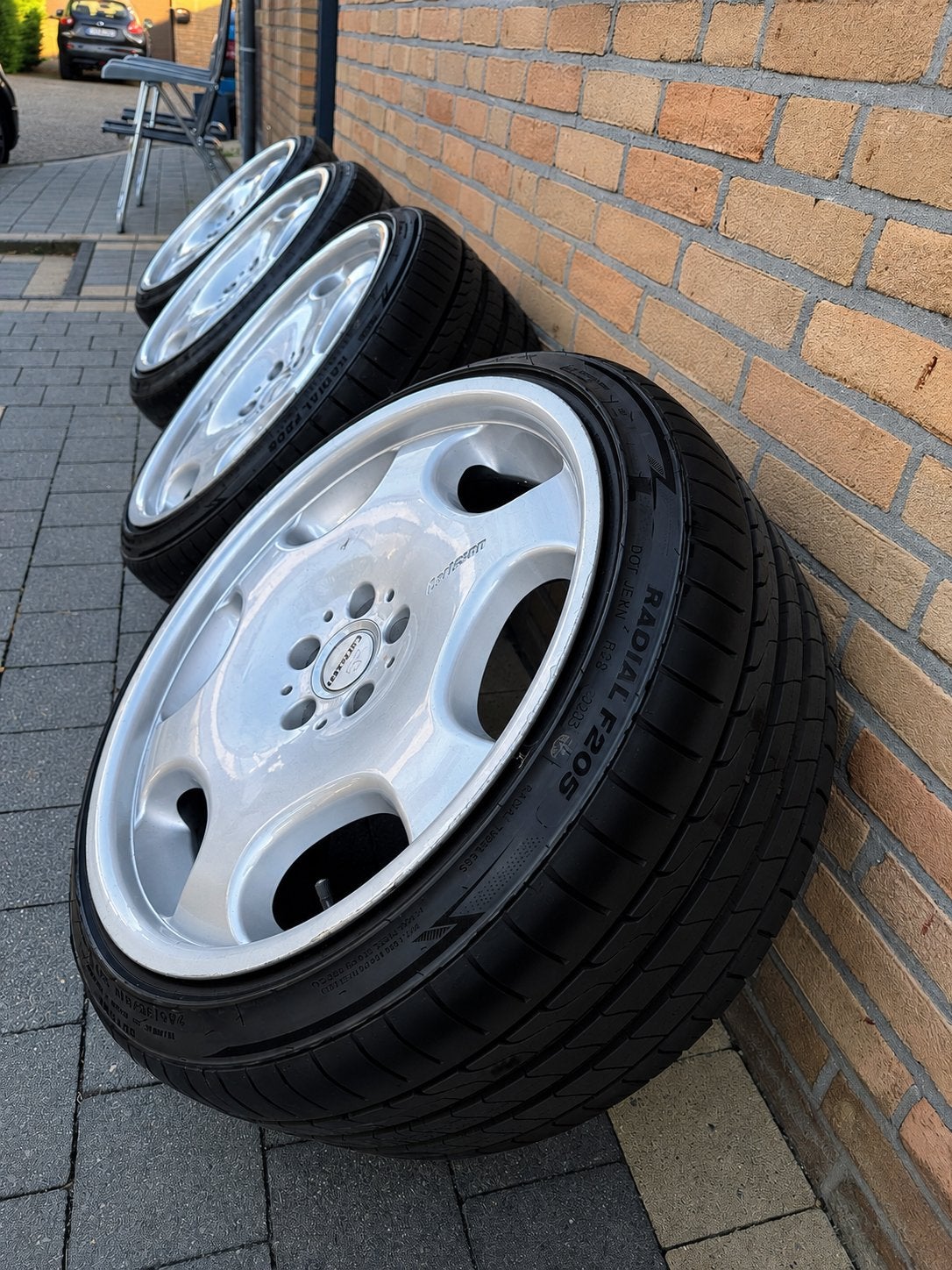 SKN MOTORS biedt aan   Originele Carlsson 19” Breedset, Auto-onderdelen, Banden en Velgen, Ophalen, 19 inch, Band(en)