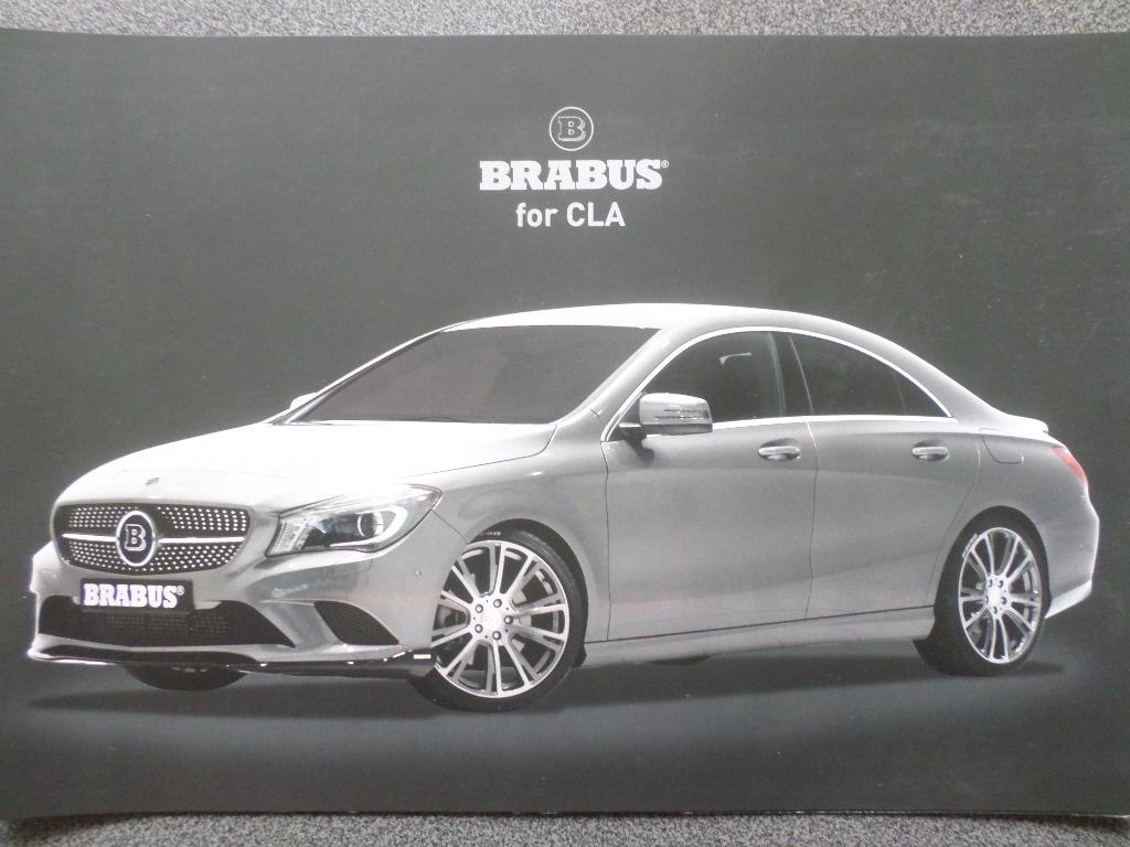 Brochure de la Mercedes Brabus CLA 2013, Enlèvement ou Envoi, Mercedes