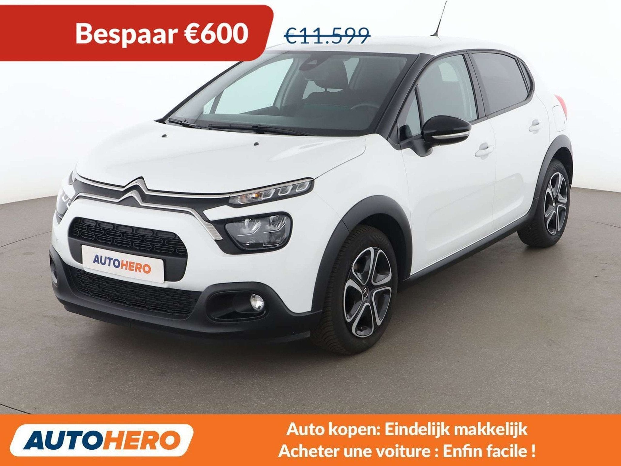 Citroën C3 1.2 PureTech Feel Pack, Autos, Achat, Euro 6, 82 ch, Boîte manuelle