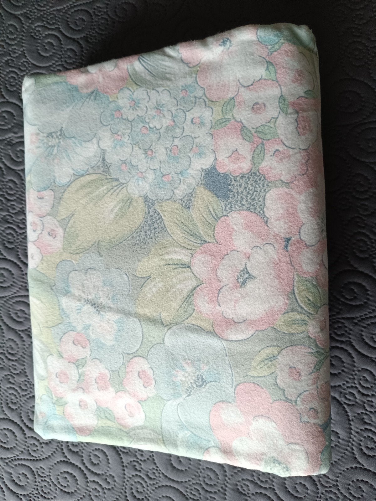 flanellen laken en kussenslopen "Nieuw", Meerkleurig, Beddengoedset, Katoen, Nieuw