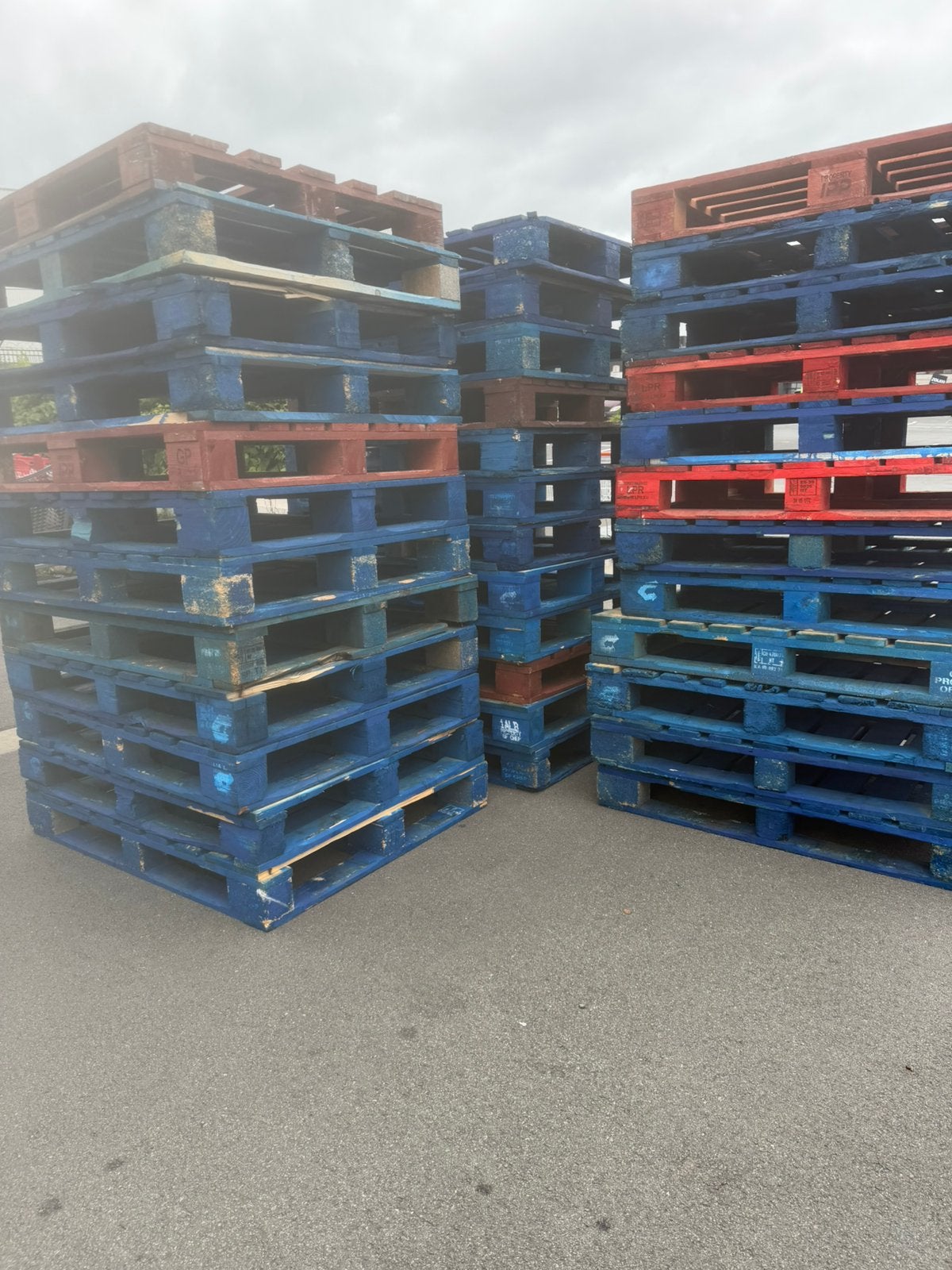 PALLETS (100x120) cm (80x120) cm, Ophalen of Verzenden, Zo goed als nieuw, Pallet