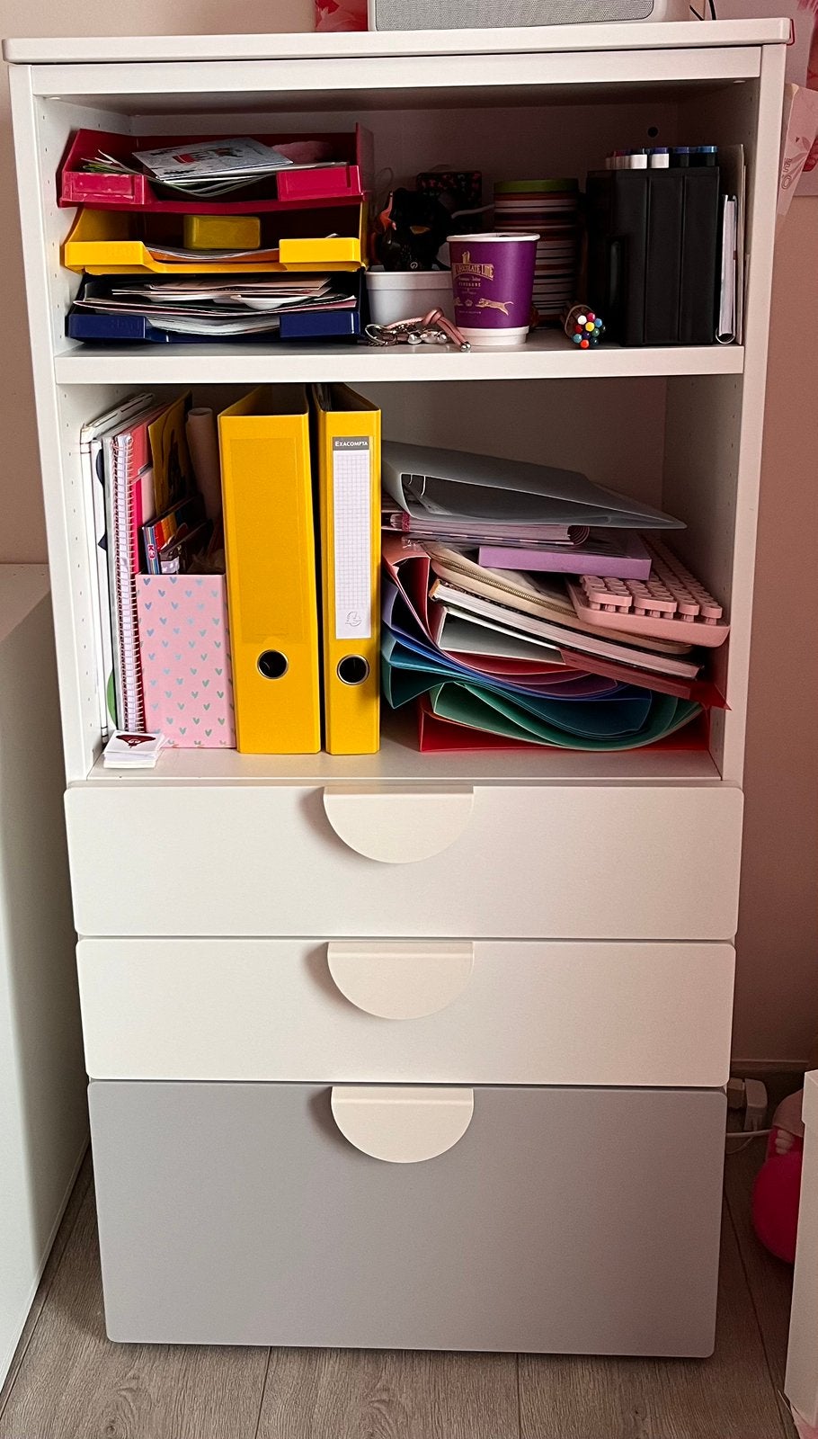Boekenkast met 3 lades, Huis en Inrichting, Kasten | Boekenkasten, Ophalen, Gebruikt
