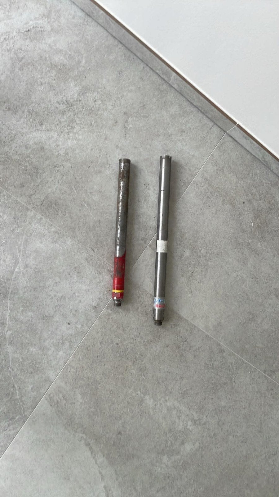 Hilti set diamantboren, Enlèvement