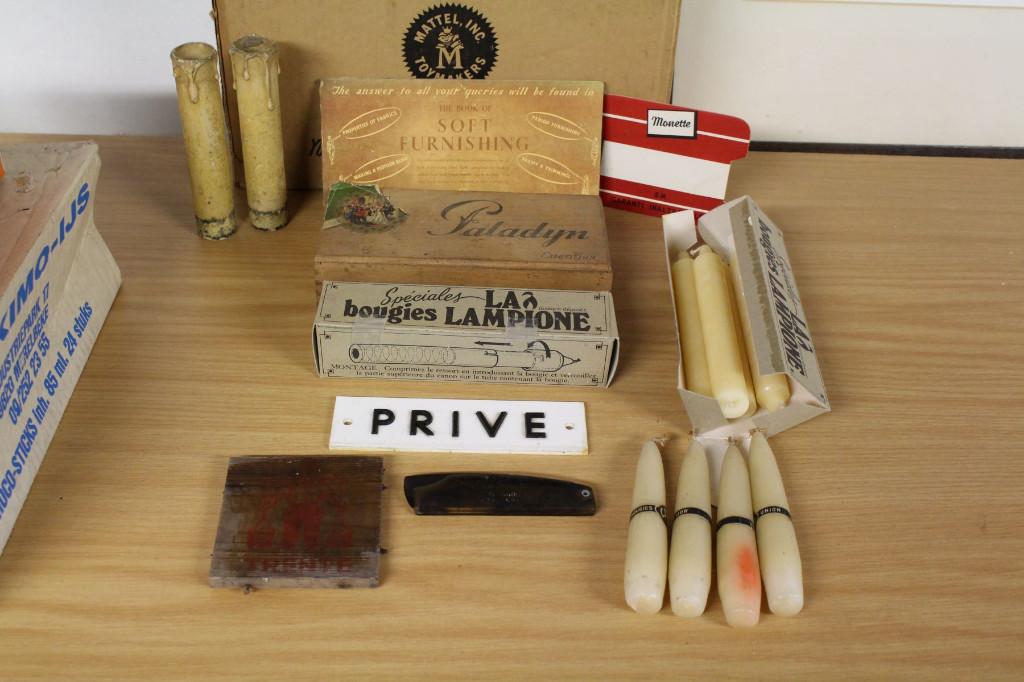 lot brocante voorwerpen, Ophalen of Verzenden