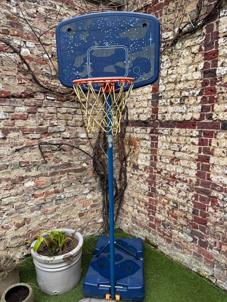 Basketbalring op staander, Sport en Fitness, Basketbal, Ophalen, Gebruikt, Ring, Bord of Paal