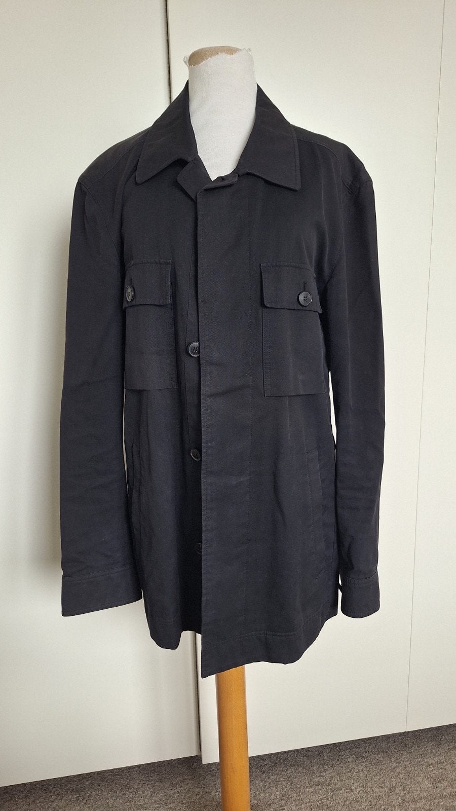 Hugo Boss zomerjas heren maat medium zwart, Maat 48/50 (M), Zwart, Ophalen of Verzenden, Hugo Boss