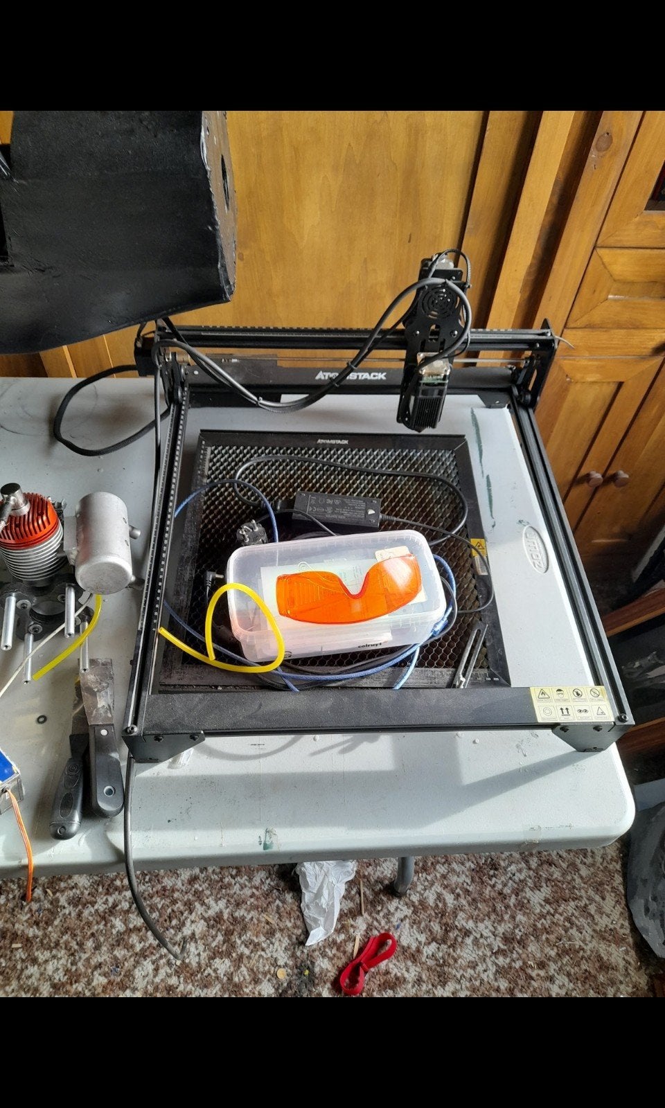 diode laser, Ophalen