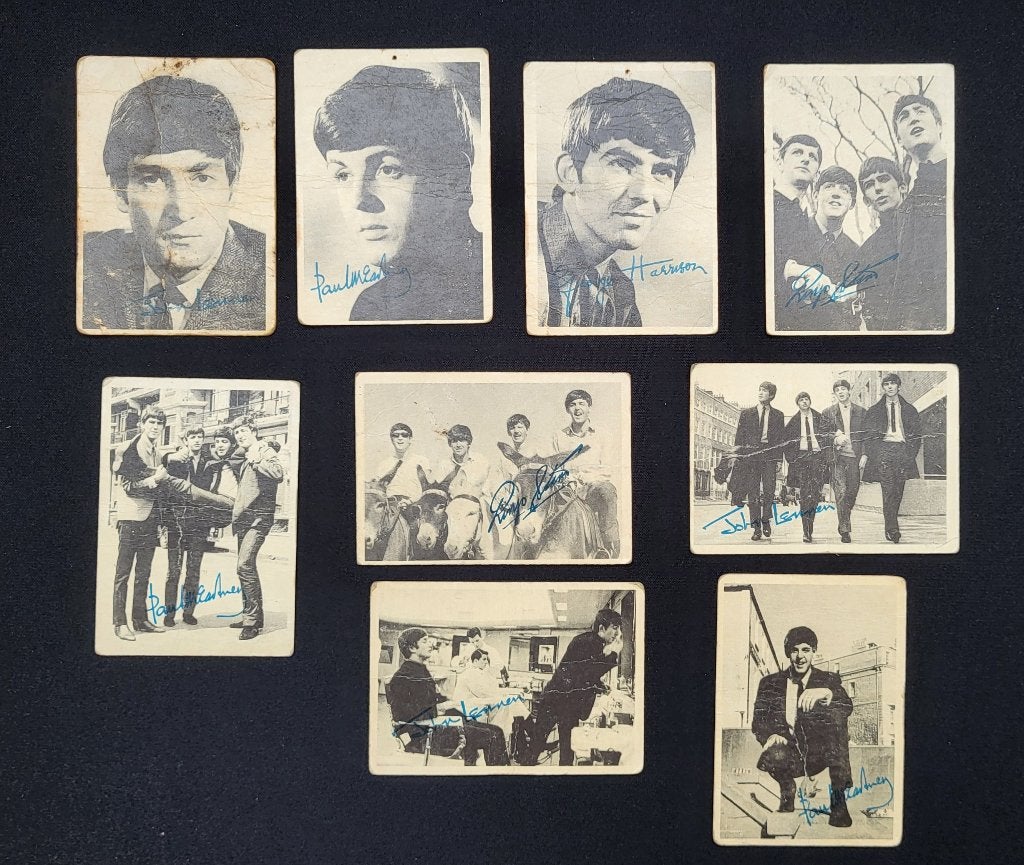 kauwgomprentjes Beatles, Ophalen of Verzenden, Gebruikt