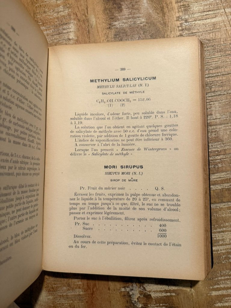 Pharmacopée Belge 4e édition 1930, Enlèvement ou Envoi