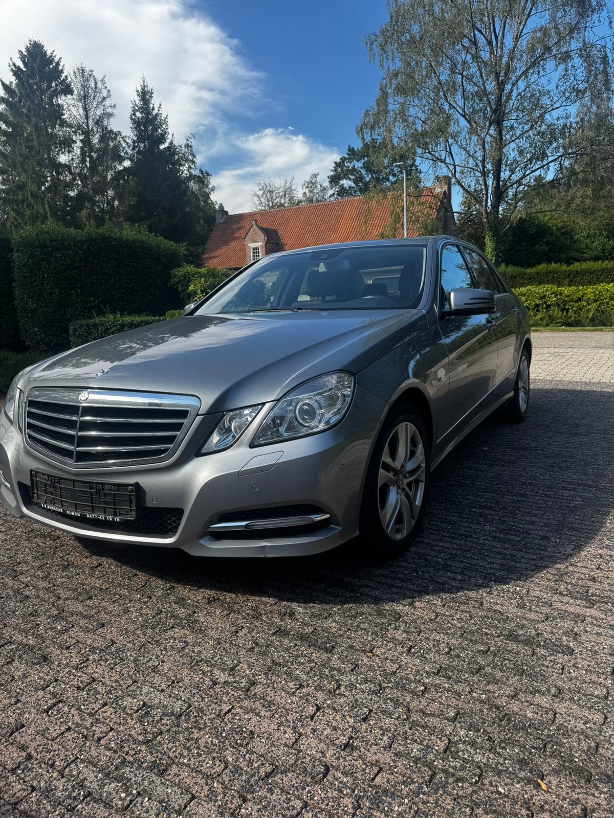 Unieke kans: Mercedes E 200 CDI Avantgarde, Auto's, Automaat, 4 deurs, Navigatiesysteem, Zwart