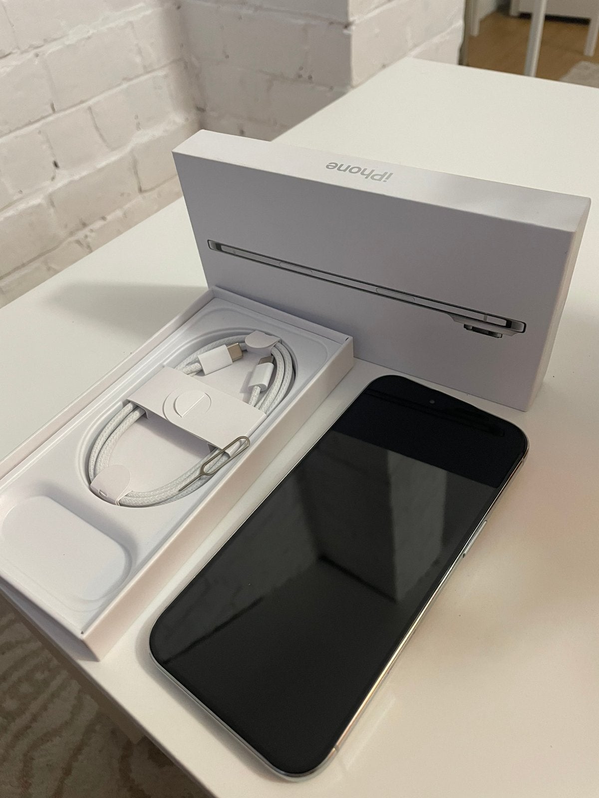 iPhone 17 Air, Télécoms, Téléphonie mobile | Apple iPhone, Enlèvement ou Envoi, Comme neuf, Blanc, 1 TB