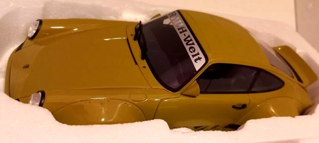 1/18 Porsche 930 RWB Rauh-Welt Carrera Duck Tail 1973, Hobby & Loisirs créatifs, Voitures miniatures | 1:18, Enlèvement ou Envoi