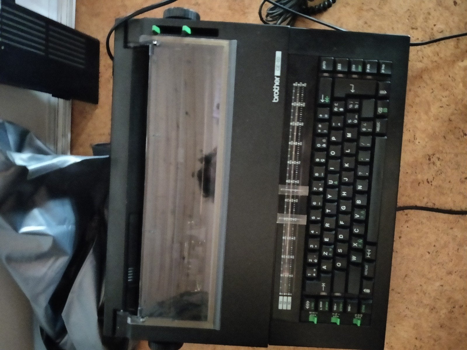 Brother CE-25 Elektronische Typemachine (AZERTY), Ophalen