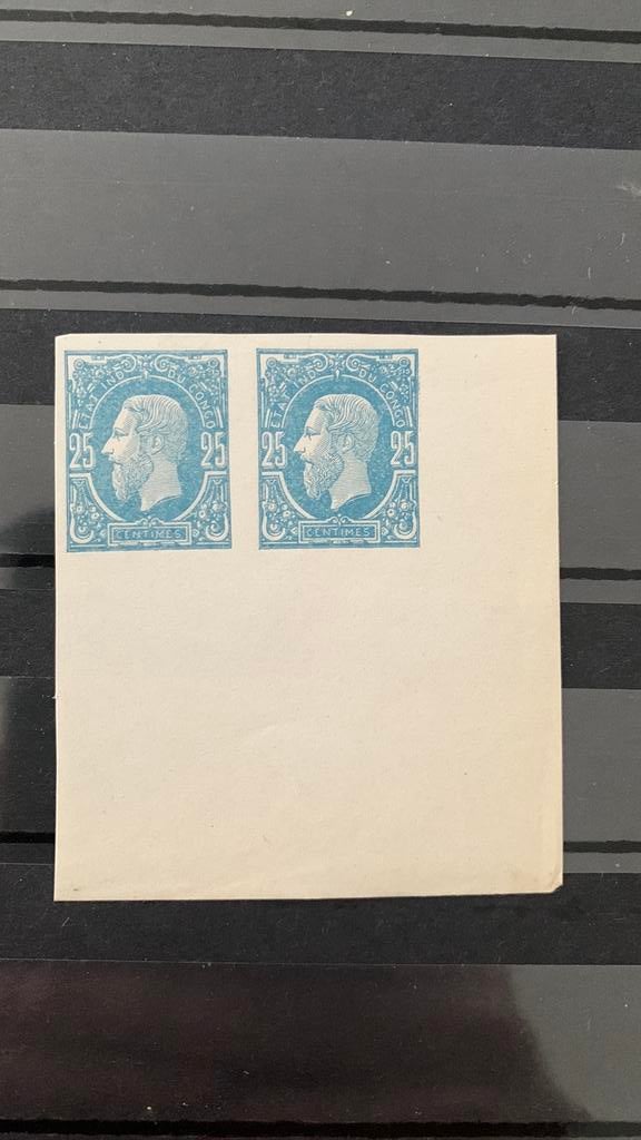 Timbre classique du Congo belge (épreuve), Timbres & Monnaies, Timbres | Europe | Belgique, Envoi