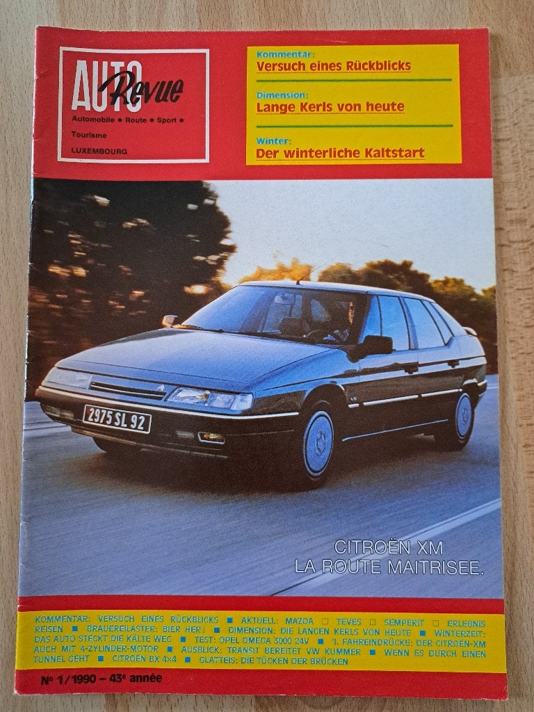 AUTO REVUE - autotijdschriften, Gelezen, Algemeen, Ophalen of Verzenden, Zie beschrijving