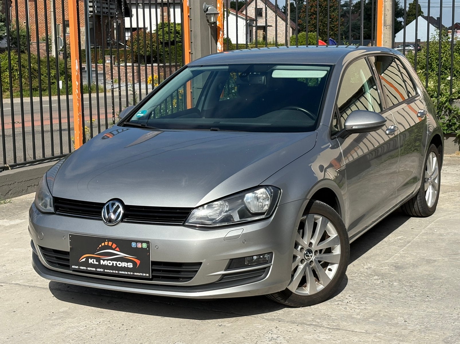 VW GOLF 7 CUP 1.2 TSI ESSENCE 2014 PRÊTE A IMMATRICULÉ CT OK, Auto's, Volkswagen, Voorwielaandrijving, Euro 5, Stof, Zwart