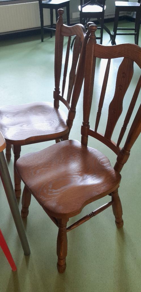 MEUBLES, Huis en Inrichting, Stoelen, Ophalen, CHENE MASSIF, Bruin, Zo goed als nieuw
