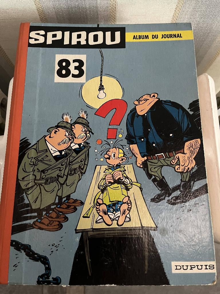 BD SPIROU 83, Une BD, Enlèvement, Utilisé