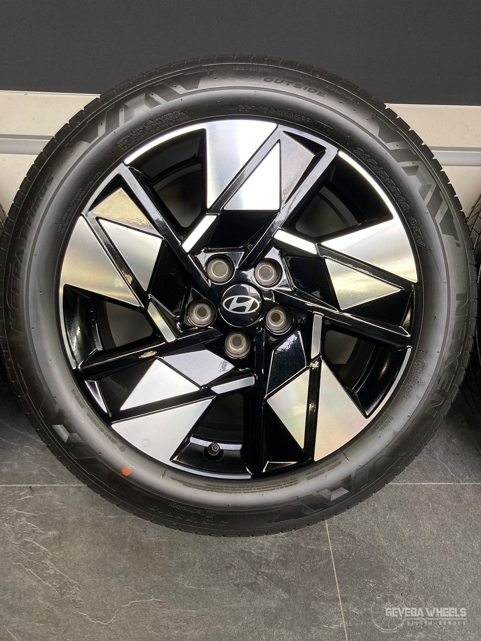18” originele Hyundai Kona II velgen + banden 5x114.3 52910-, Auto-onderdelen, Banden en Velgen, 18 inch, -, -, Banden en Velgen