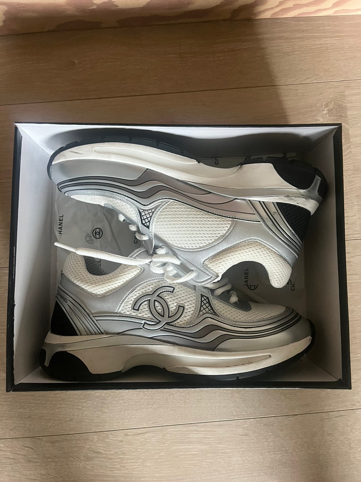 Chanel runners, Vêtements | Hommes, Chaussures, Enlèvement ou Envoi, Porté