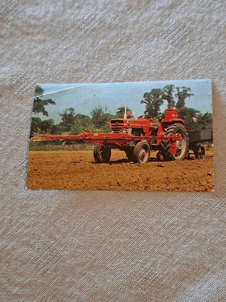 Prentje/Chromo : Automatische traktor / Chocolade Jacques, Enlèvement ou Envoi, Utilisé, Autres sujets/thèmes, Gravure