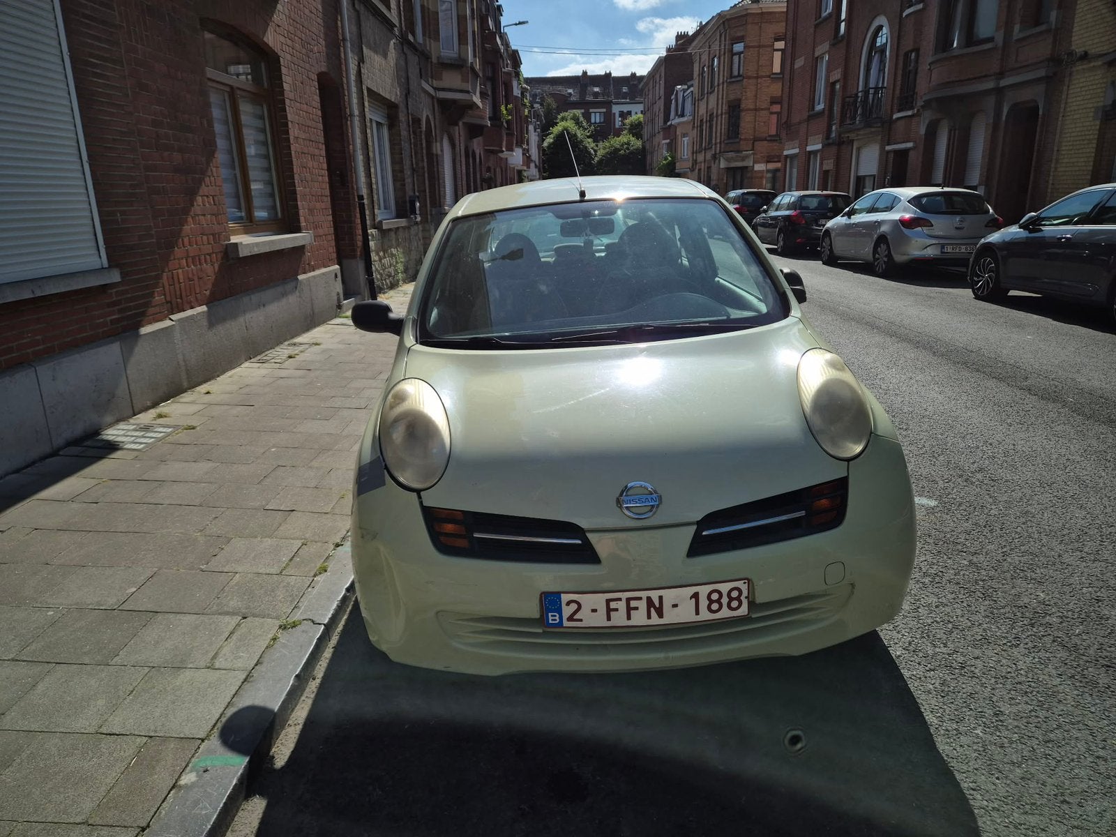 Nissan micra 2005, Autos, Nissan, Achat, Jaune, Boîte manuelle, 2 portes