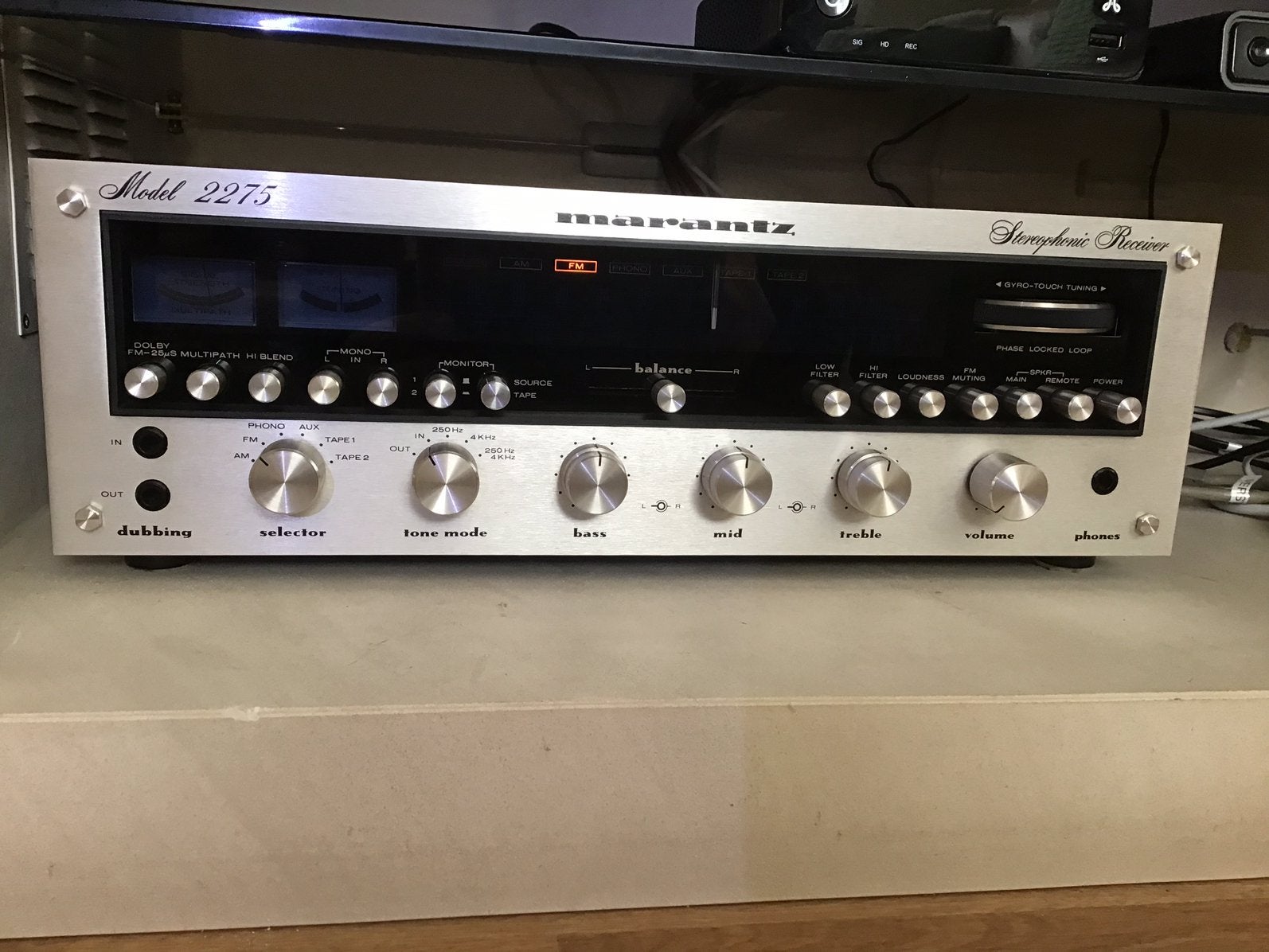 Marantz 2275 Receiver Optisch MINT / Uniek -Eerste Eigenaar, Audio, Tv en Foto, Ophalen, Zo goed als nieuw, Stereo, Marantz