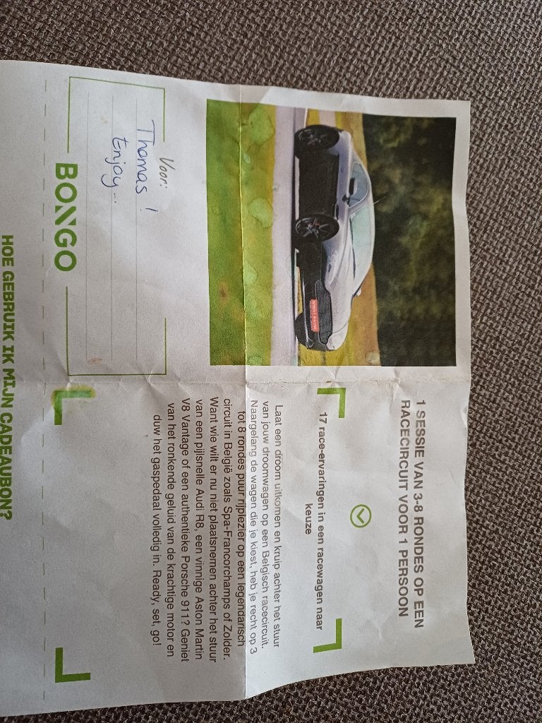Racen op circuit, Particulier, Te koop